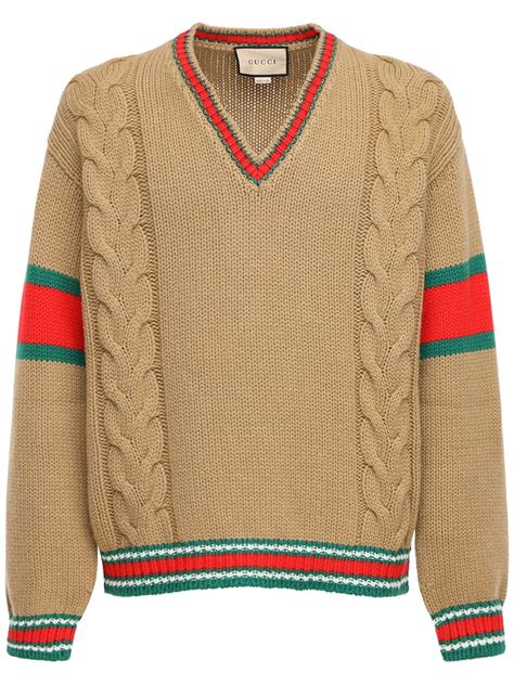 how much does gucci designer winter sweaters retail for|Gucci sweater sale.